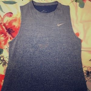 Nike Dri-fit top blue